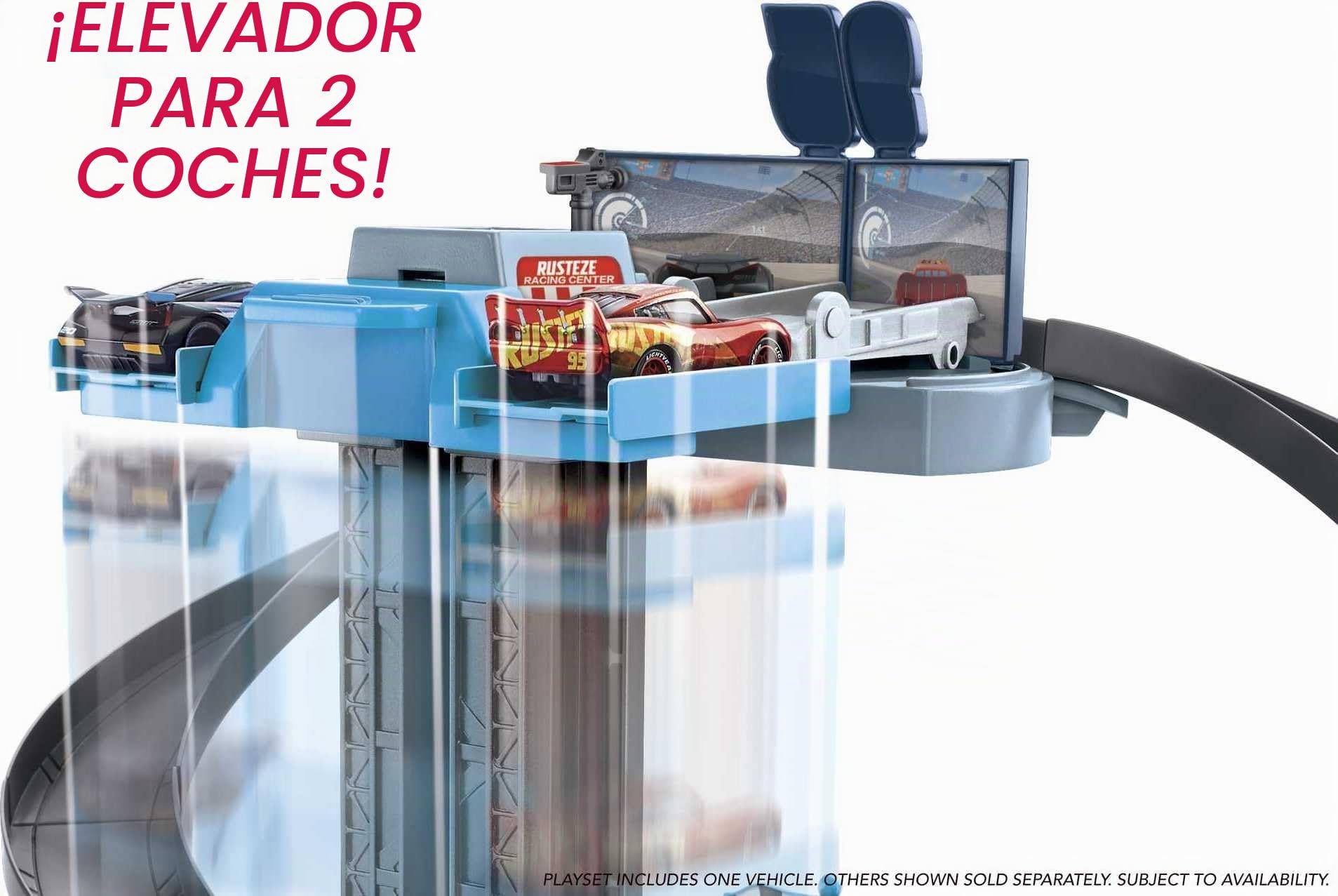 Disney Cars - Torre de Rusteze Centro de Entrenamiento (Mattel GJW42) , color/modelo surtido