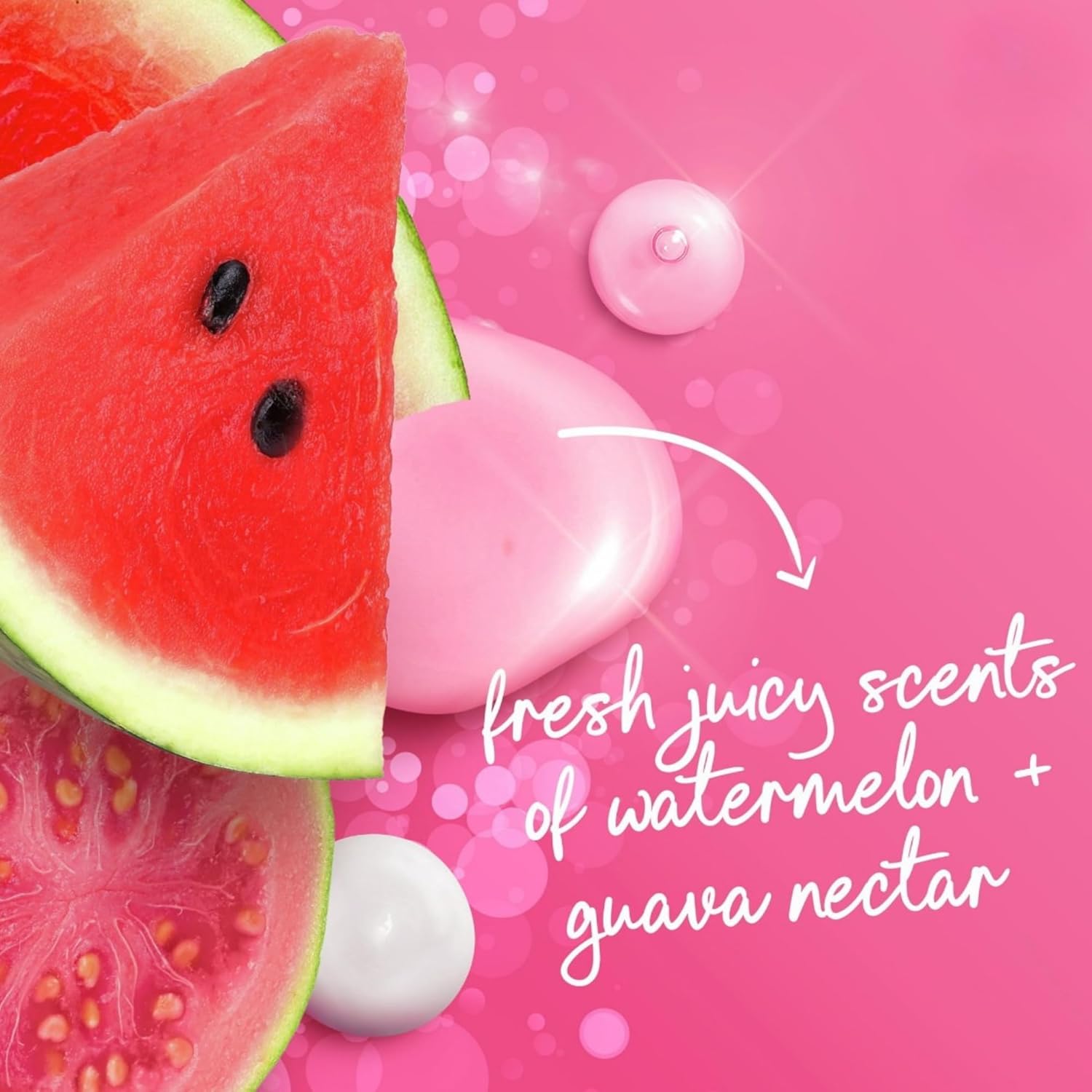 Dove Limited Edition Renewing MicroMoisture Body Wash | Summer Scents (Watermelon + Guava Nectar)