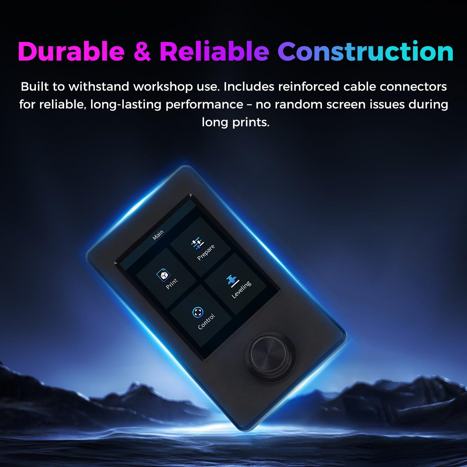 Creality Kit écran LCD couleur d'origine pour Ender 3 V3 SE 3,2" avec bouton de commande, résolution 320 x 240 pour imprimante 3D Creality Ender 3 V3 SE