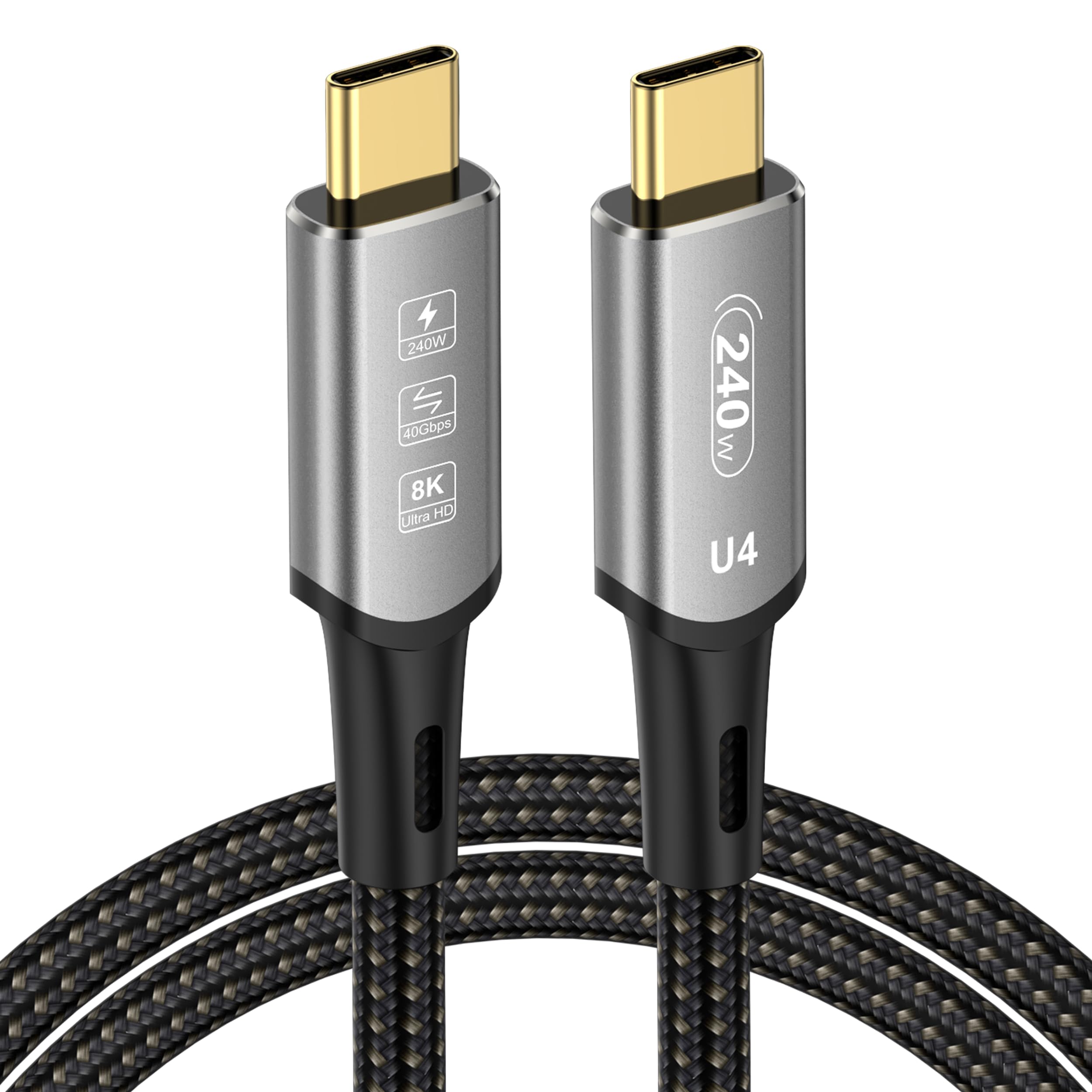 Amazon.co.jp: USB 4ケーブル 2M Thunderbolt 4 対応