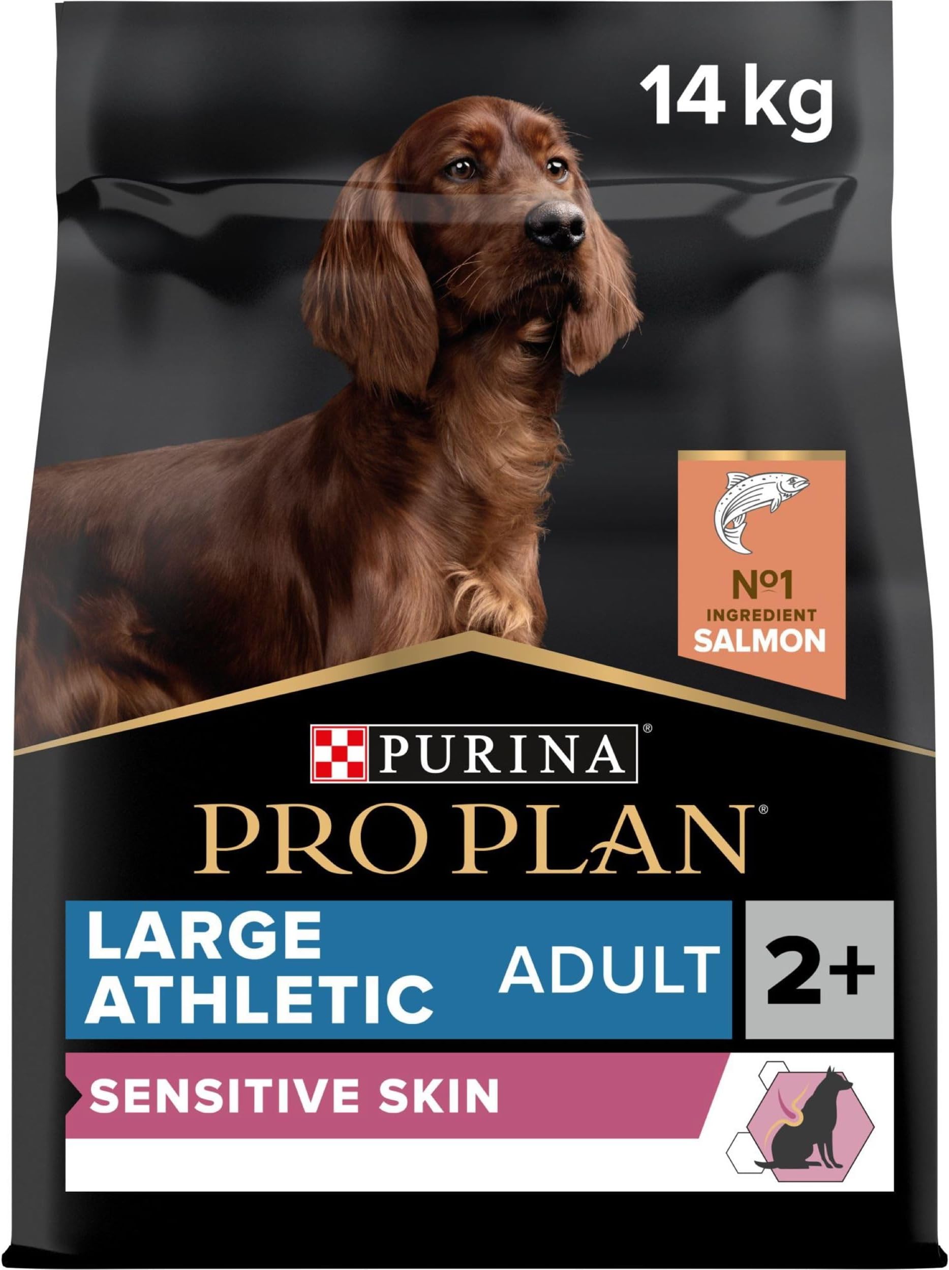 PRO PLAN® Medium Adult Dog Sensitive Skin Dry Dog Food with Salmon 14kg