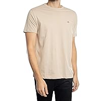 GANT Reg Shield SS T-Shirt Polo, Beige