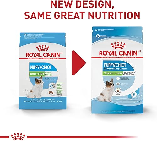 Miniatura 2 de De Royal Canin, Size Health Nutrition, comida seca para cachorros extra pequeños, comida para perros