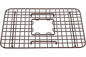 SinkSense Sullivan 18" x 13" Antique Brown Gold Sink Grid