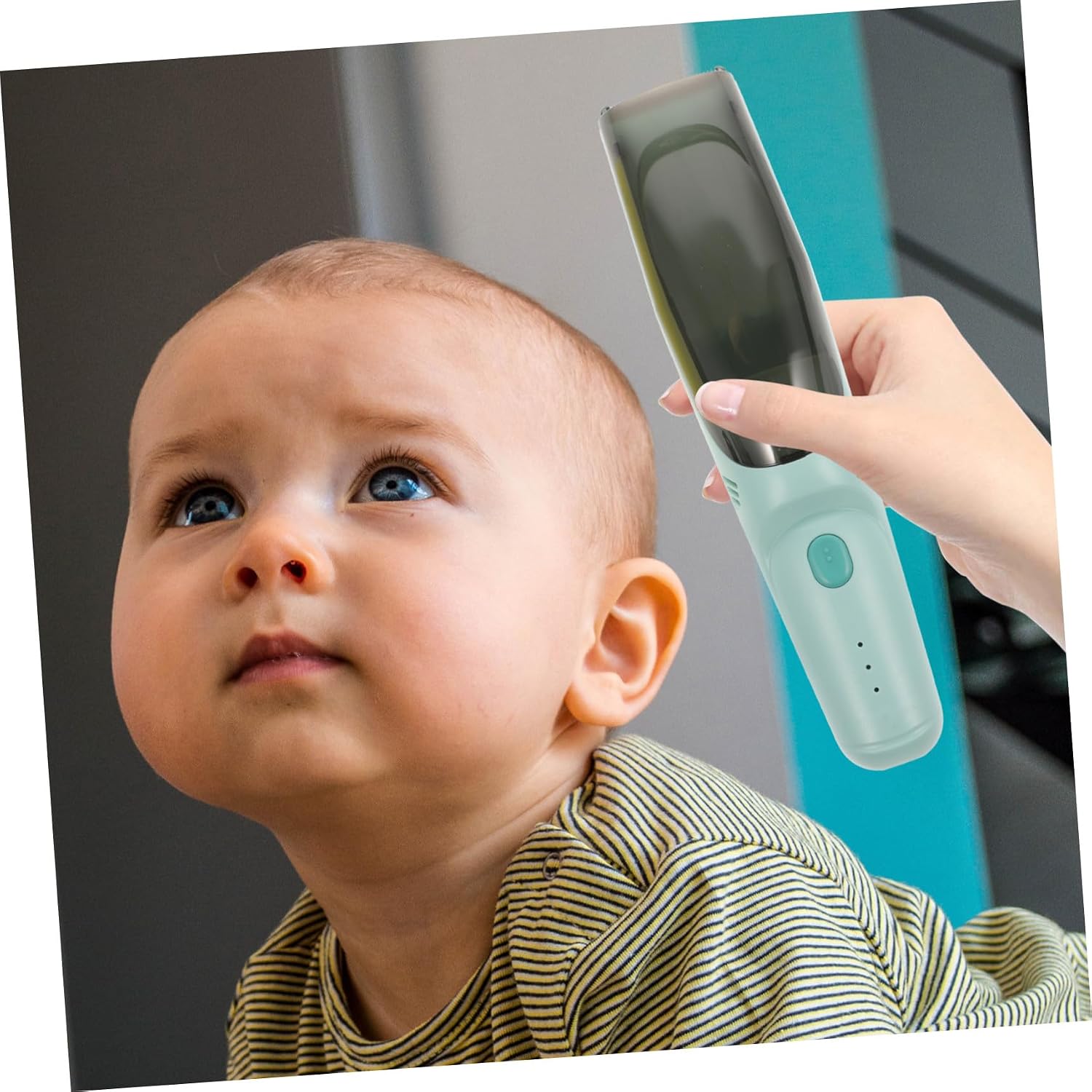 Hair Clipper and Hair Trimmer Waterproof Silent Haircutting Tool Portable Grooming Kit for Newborns