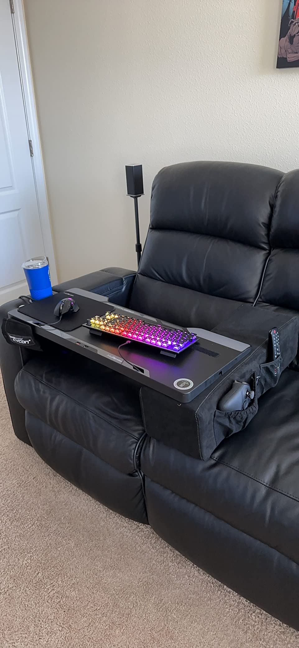 32/mo Finance Couchmaster CYCON² Black Edition Couch Gaming Desk