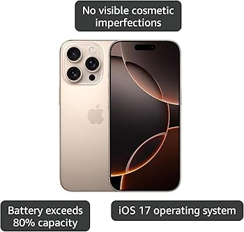 Amazon.com: Apple iPhone 16 Pro, US Version, 256GB, Desert Amazon.com: Apple iPhone 16 Pro, US Version, 256GB, Desert