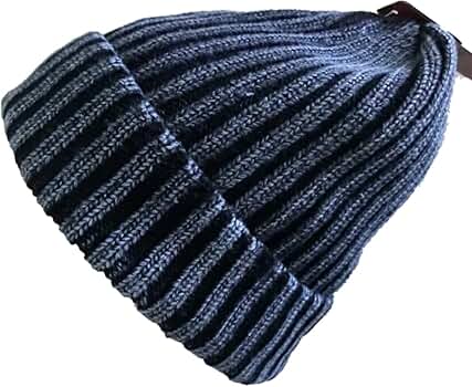 Amazon | no brand (カラー:ネイビー)(デザイン:リブ編み) 帽子