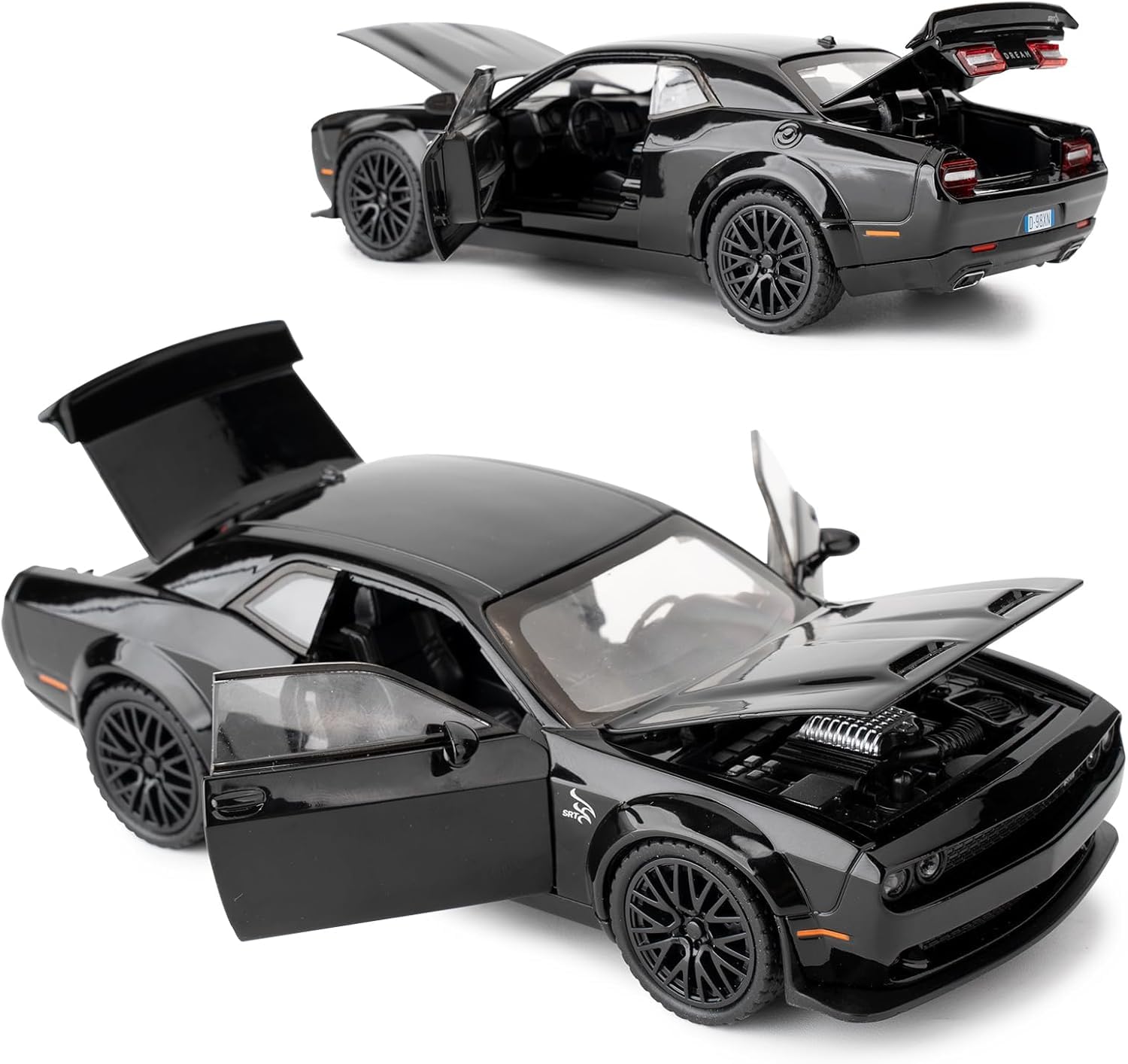 MODVKVK Dodge Challenger 1:32 Model Car, Die-Cast Metal Toy Cars - Image 2