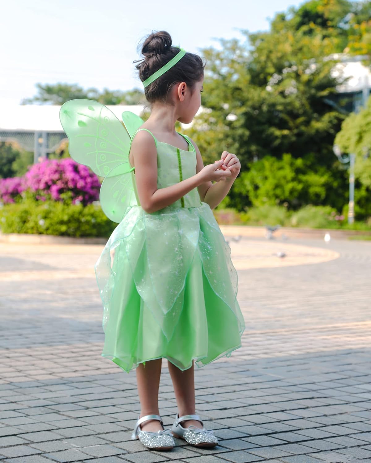 ToLaFio Princess Costume for Girls Halloween Fancy Party Dress Princess Dress Up Clothes for Little Girl - Image 4