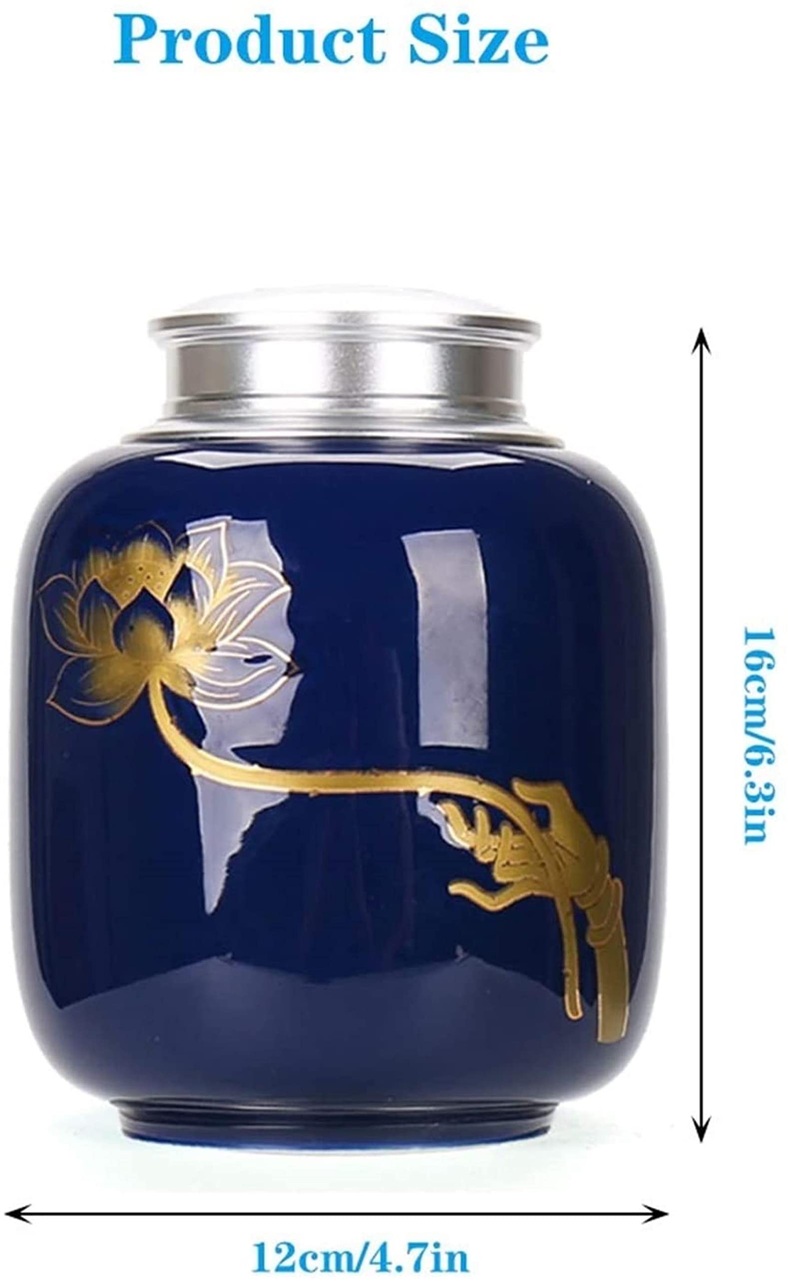 Amazon｜ティーコーヒーシュガーキャニスターセラミック、蓋付きの気密