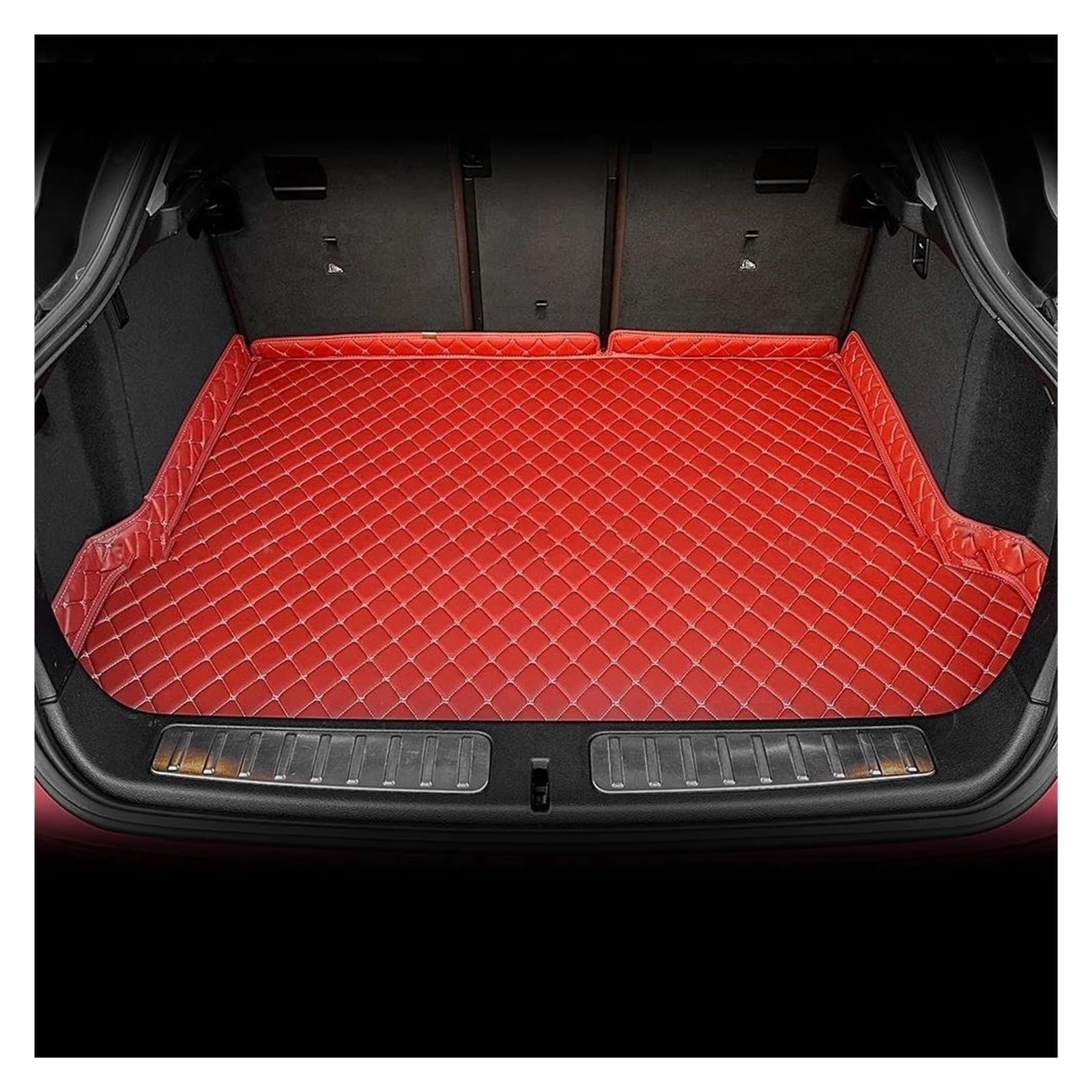 Tapis de Coffre 3D Rouge BMW X3 E83 2005-2010 Sur Mesure - 5