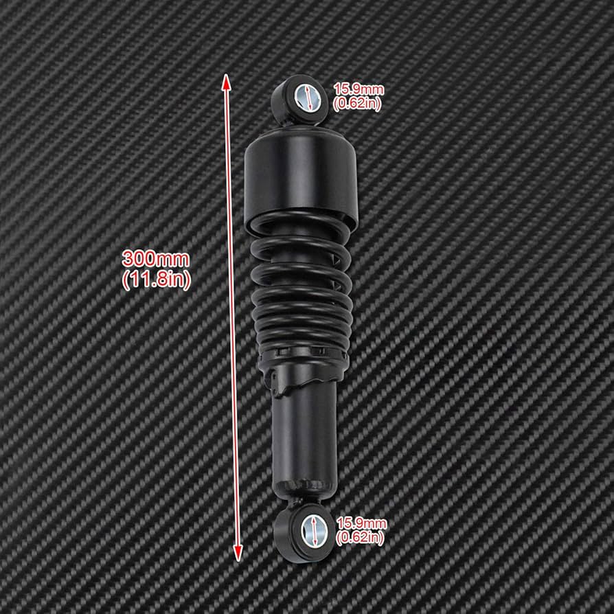 Amazon | HDBUBALUS 汎用 267mm リア ショック アブソーバー