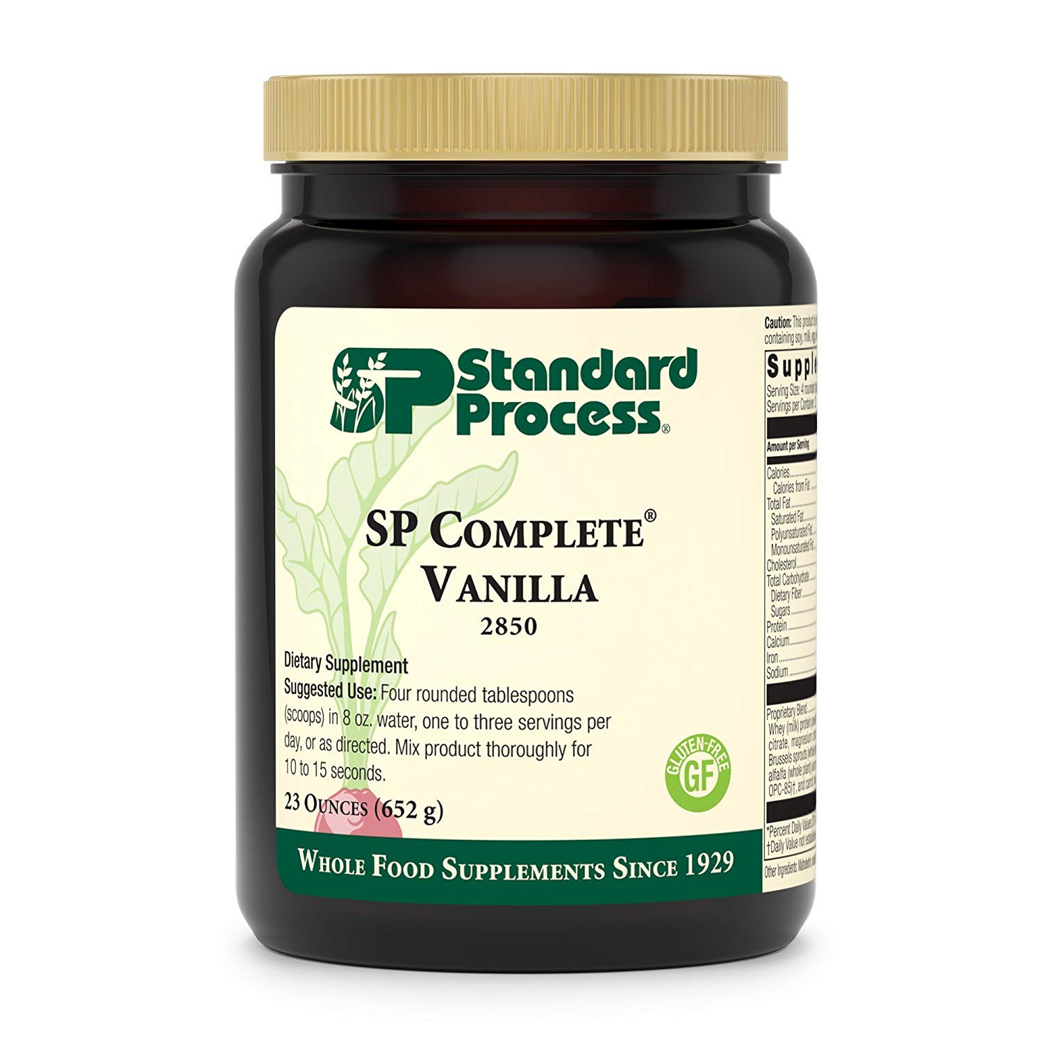 Standard Process SP Complete, Muscle & Immune Support, Vanilla, 30 Servings