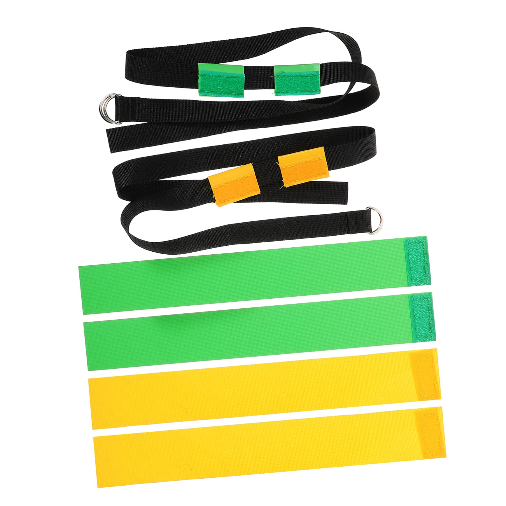 HANABASS Flag Football Belt Set 2pcs Unisex Waist Belt Flags for Football Games Sports