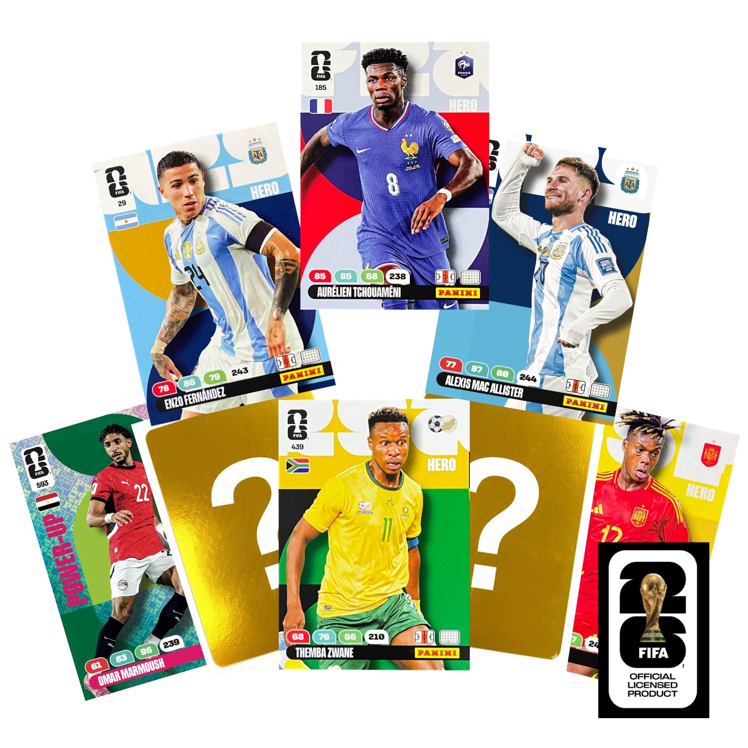 Panini Mistrzostwa Świata FIFA 2026 Gra karciana Pudełko z 24 kieszeniami
