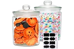 Store Cookies In Clear Glass Jar With Lid For A Clear Conscience