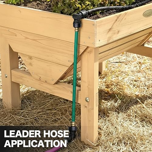 Miniatura 5 de Manguera de jardín a prueba de fugas para jardinero mangueras de agua de PVC de 12 pulgada con accesorios GHT - 10 pies sin torceduras y flexible