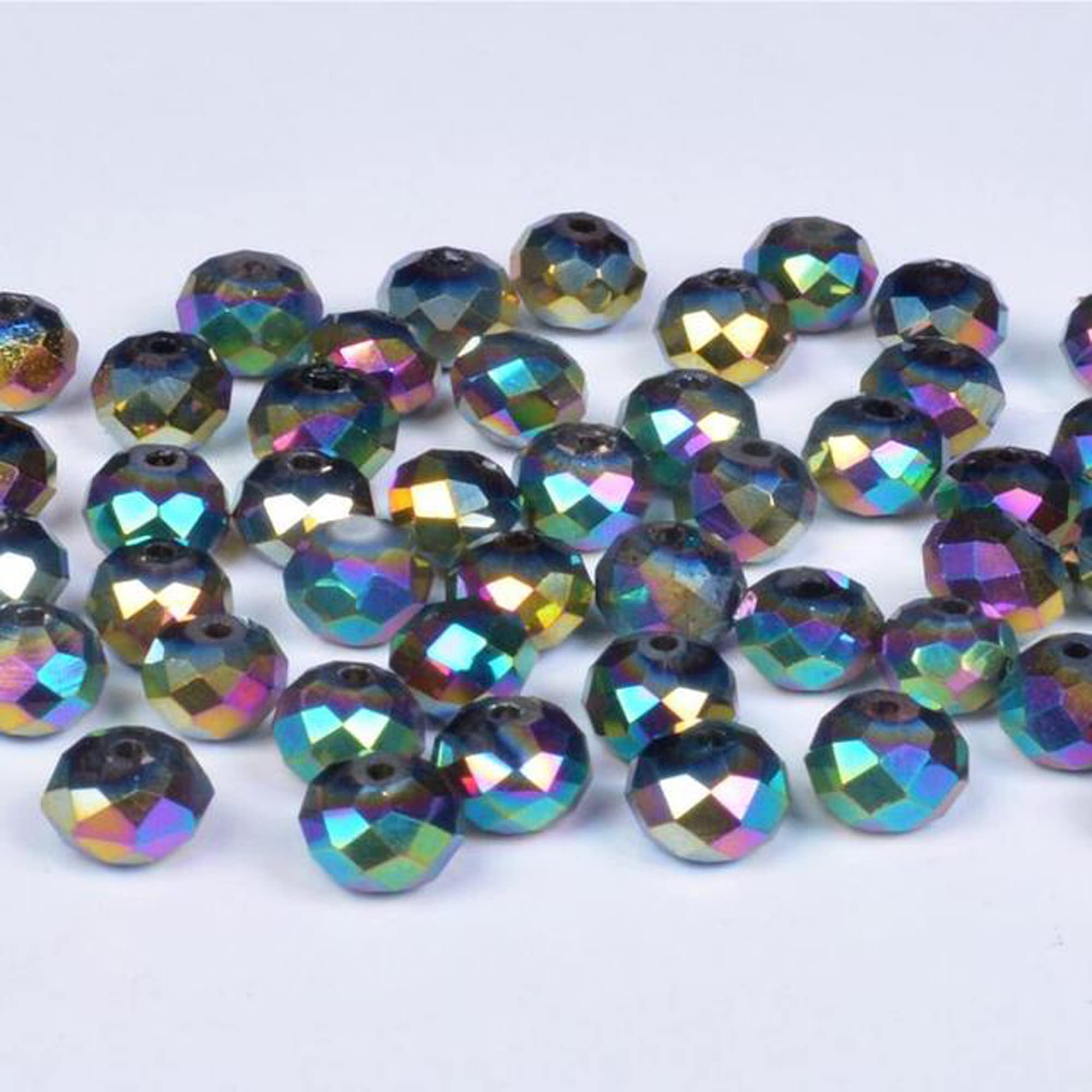 Niziky Lot De 330 Perles De Verre En Cristal Pour La Fabrication