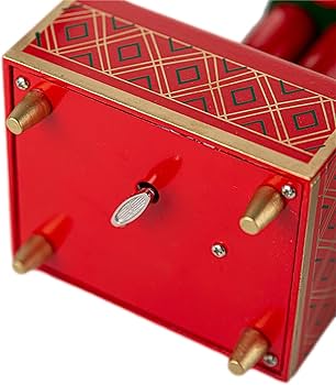 Amazon.co.jp: クリスマスくるみ割り人形のオルゴール | 木製くるみ