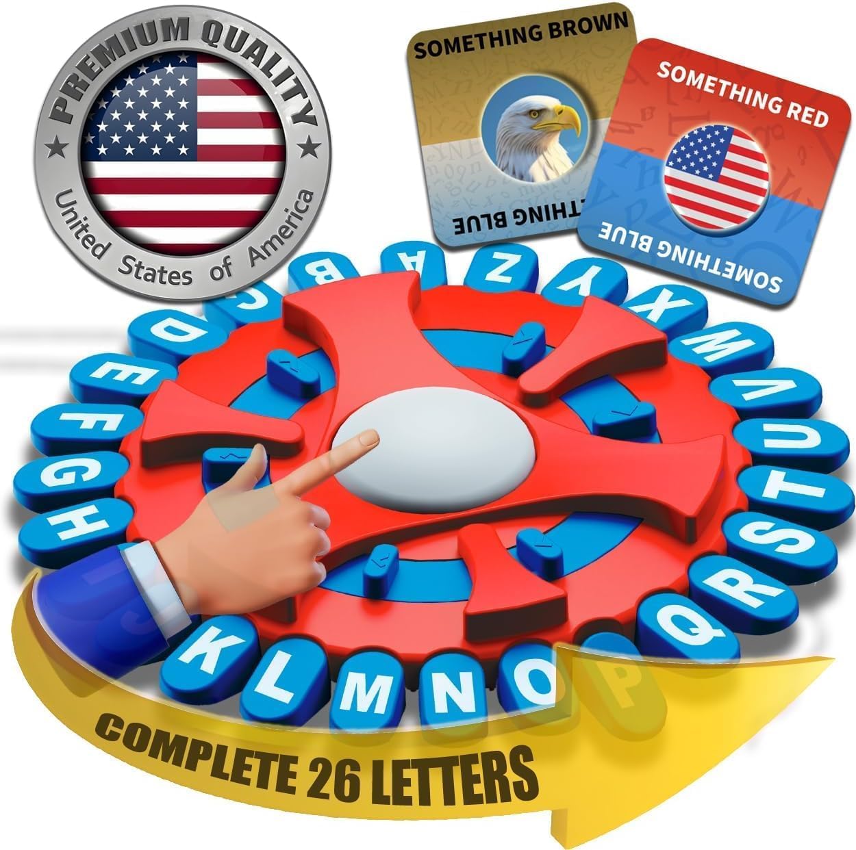 WORDSTORM Quick Family Word Game | 144 Challenge Categories | Party Game for Adults, Teens & Kids