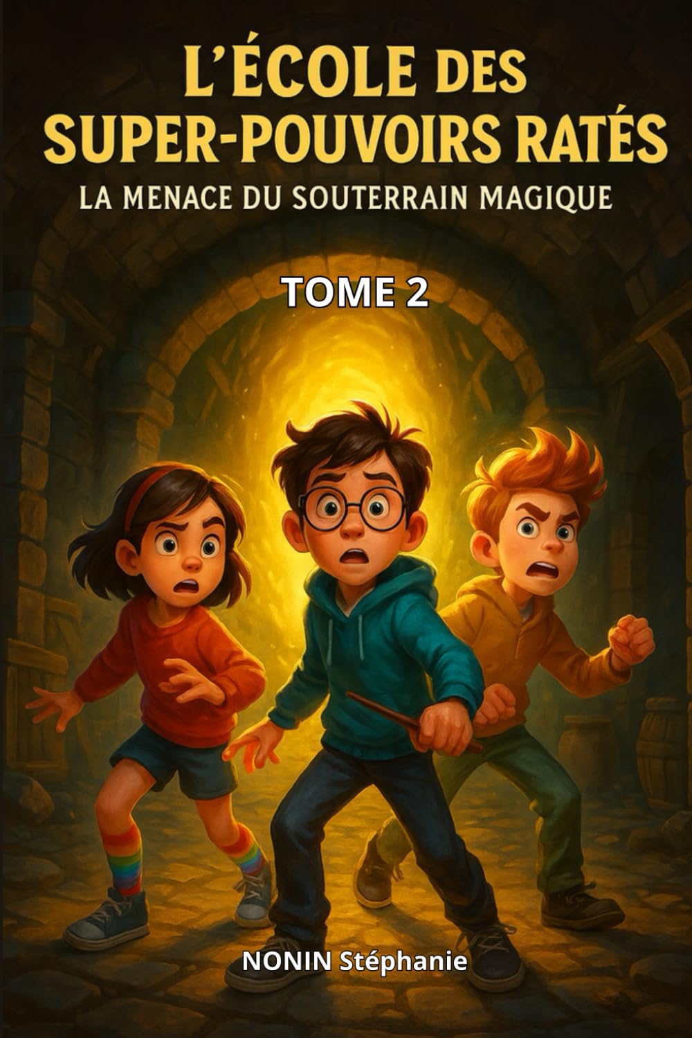 L’École des Super-Pouvoirs Ratés - TOME 2: La Menace du Souterrain Magique