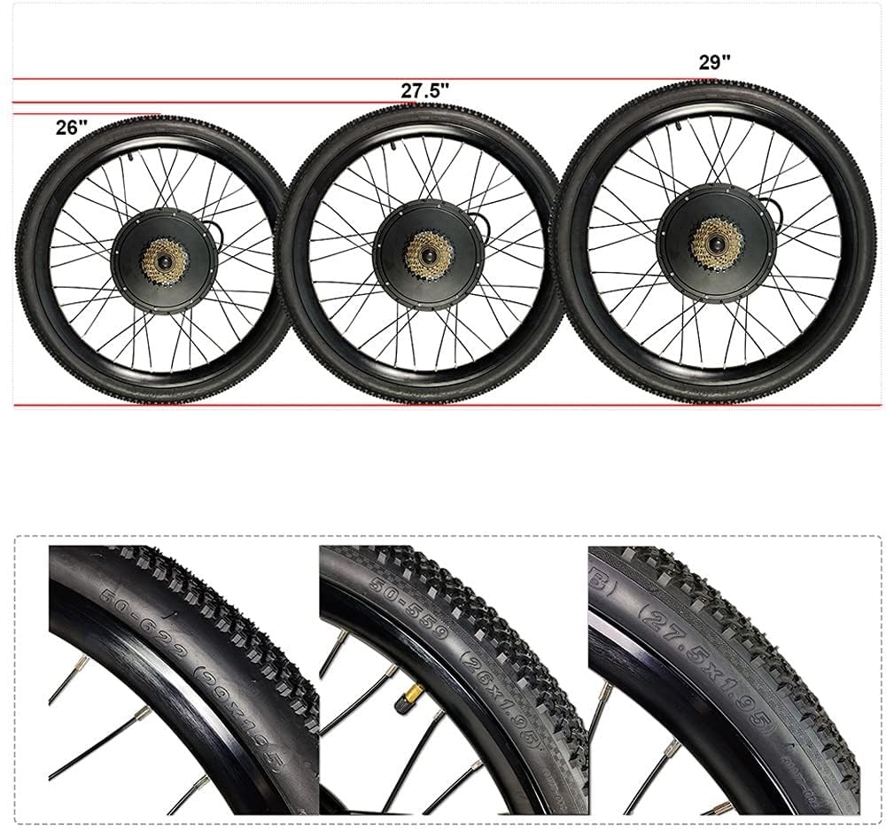 Amazon.co.jp: 電動自転車変換キット 26インチ 27.5インチ 29インチ