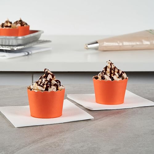 Miniatura 324 de Restaurantware Panificio Premium - Taza de papel Kraft de 10 onzas para hornear, tazas de papel para hornear, perfectas para magdalenas, cupcakes