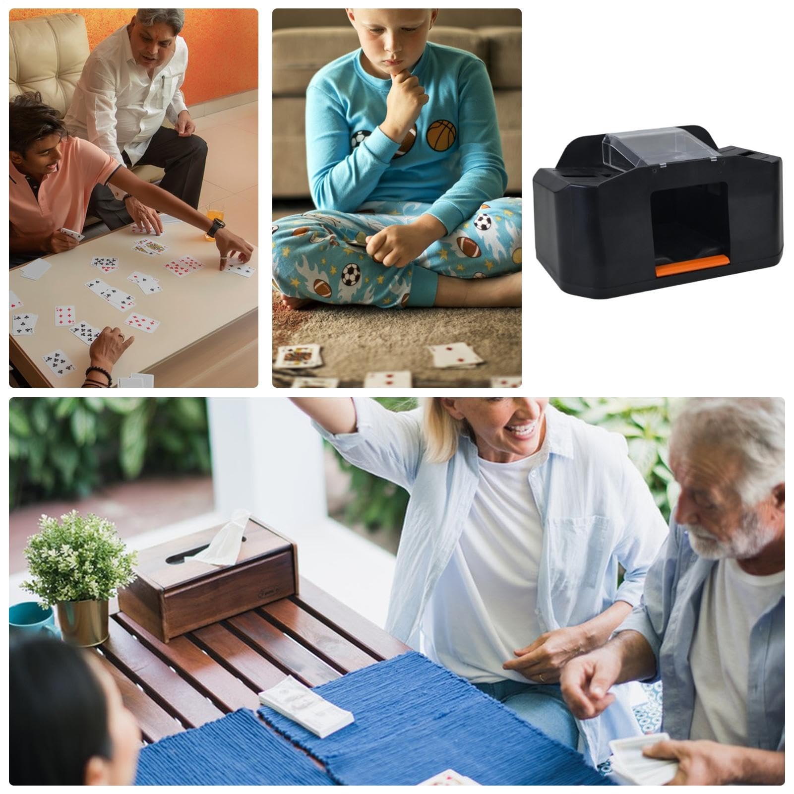 Mescolatore automatico di carte, Mescolatore di carte, elettrico