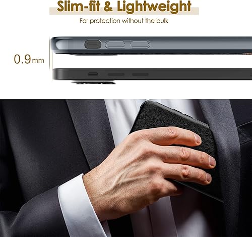 Miniatura 4 de LOHASIC Funda de cuero para iPhone 12 Propara iPhone 12, delgada, de lujo, de poliuretano, suave, antideslizante, a prueba de golpes, antiarañazos,