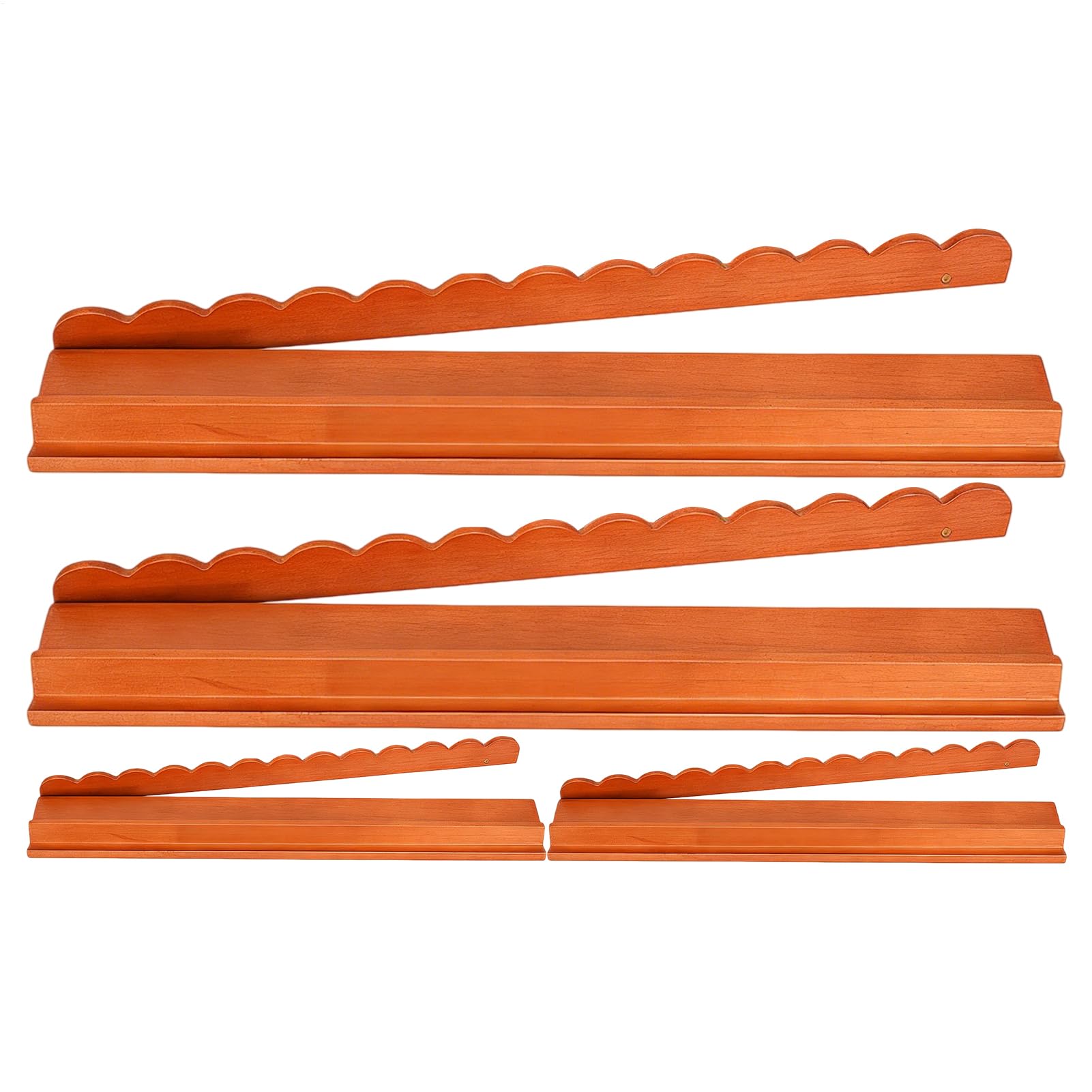 Supporti per Mahjong con Spingitore 4 Pezzi Contenitore Magnetico In Legno | Spingitore per il del Mahjong Adatto a Casa, Viaggio, Natale, Giochi, Principianti, , , Tavolo da Biliardo