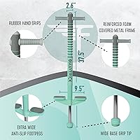 Vista 37 de Flybar Maverick 2.0 Pogo Stick de espuma para niños de 5 años en adelante, 40 a 80 libras, juguetes para niños al aire libre, agarre de goma, por