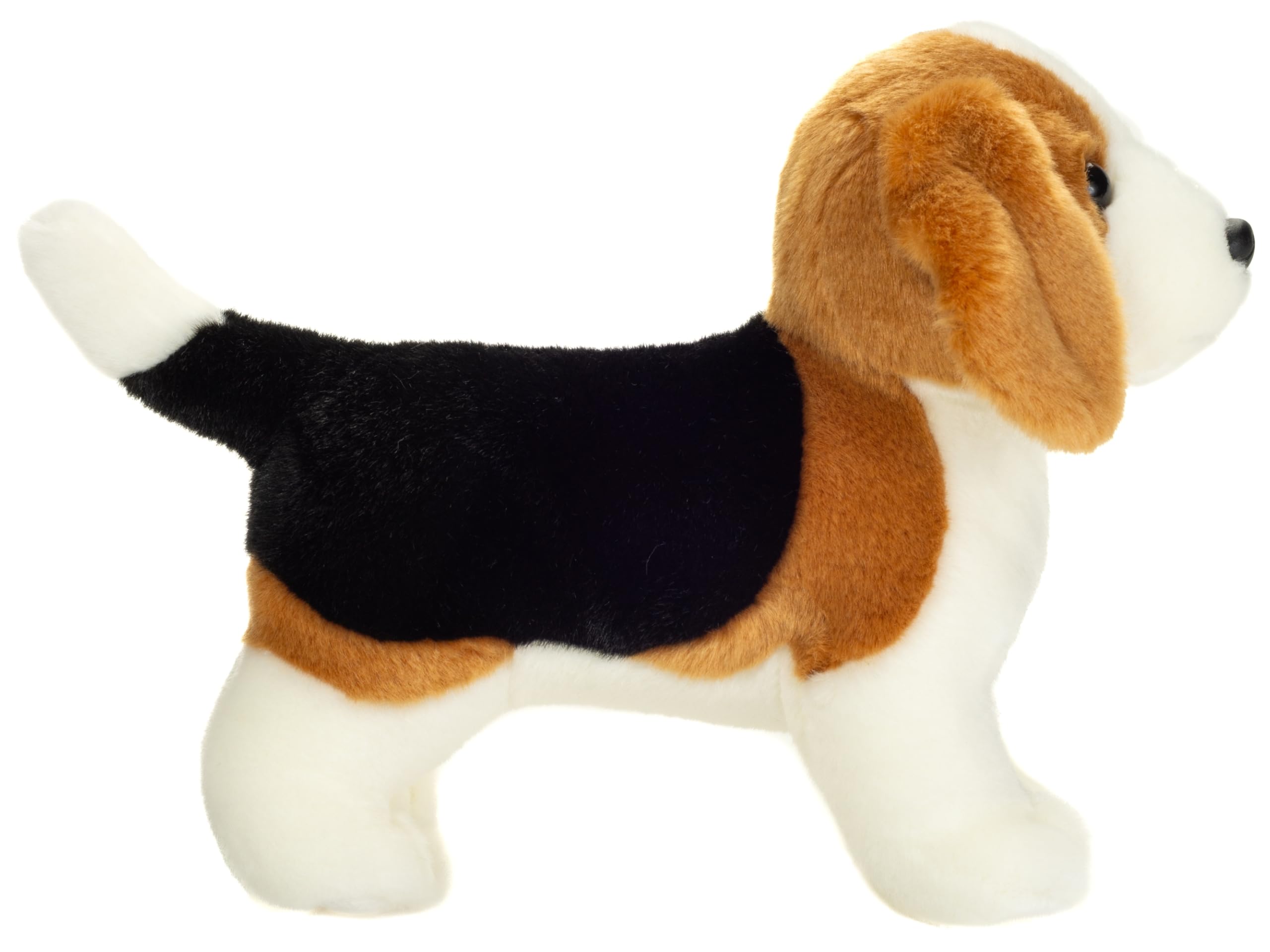 Teddy Hermann 91901 Beagle in piedi 25 cm, peluche