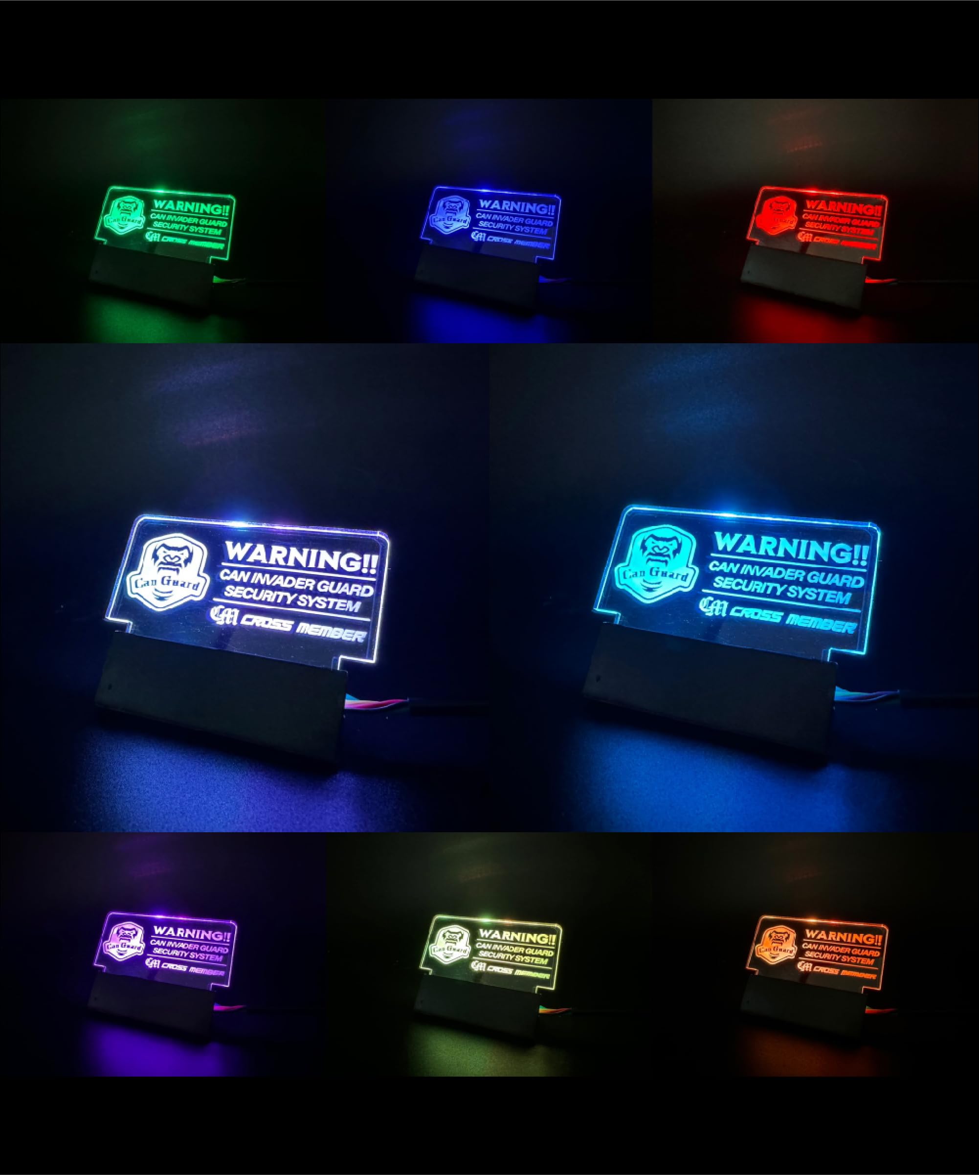 Amazon.co.jp: 【CANガード】LED セキュリティースキャナー ダミー