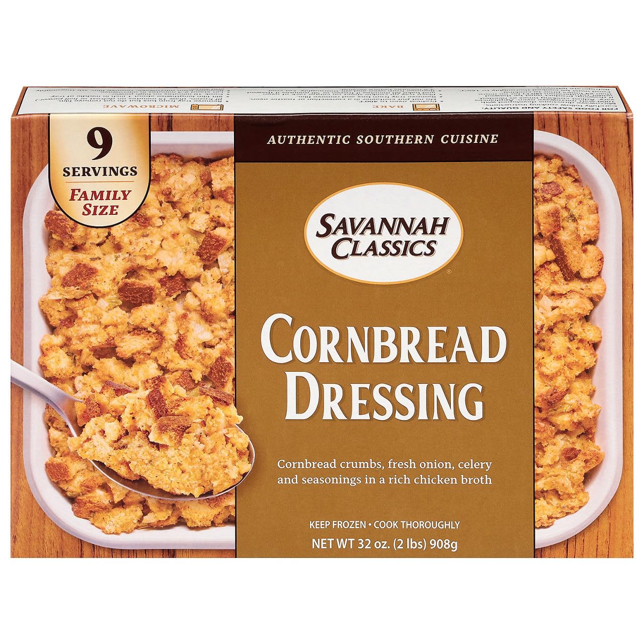 Savannah Sides, Cornbread Dressing, 32 Ounce