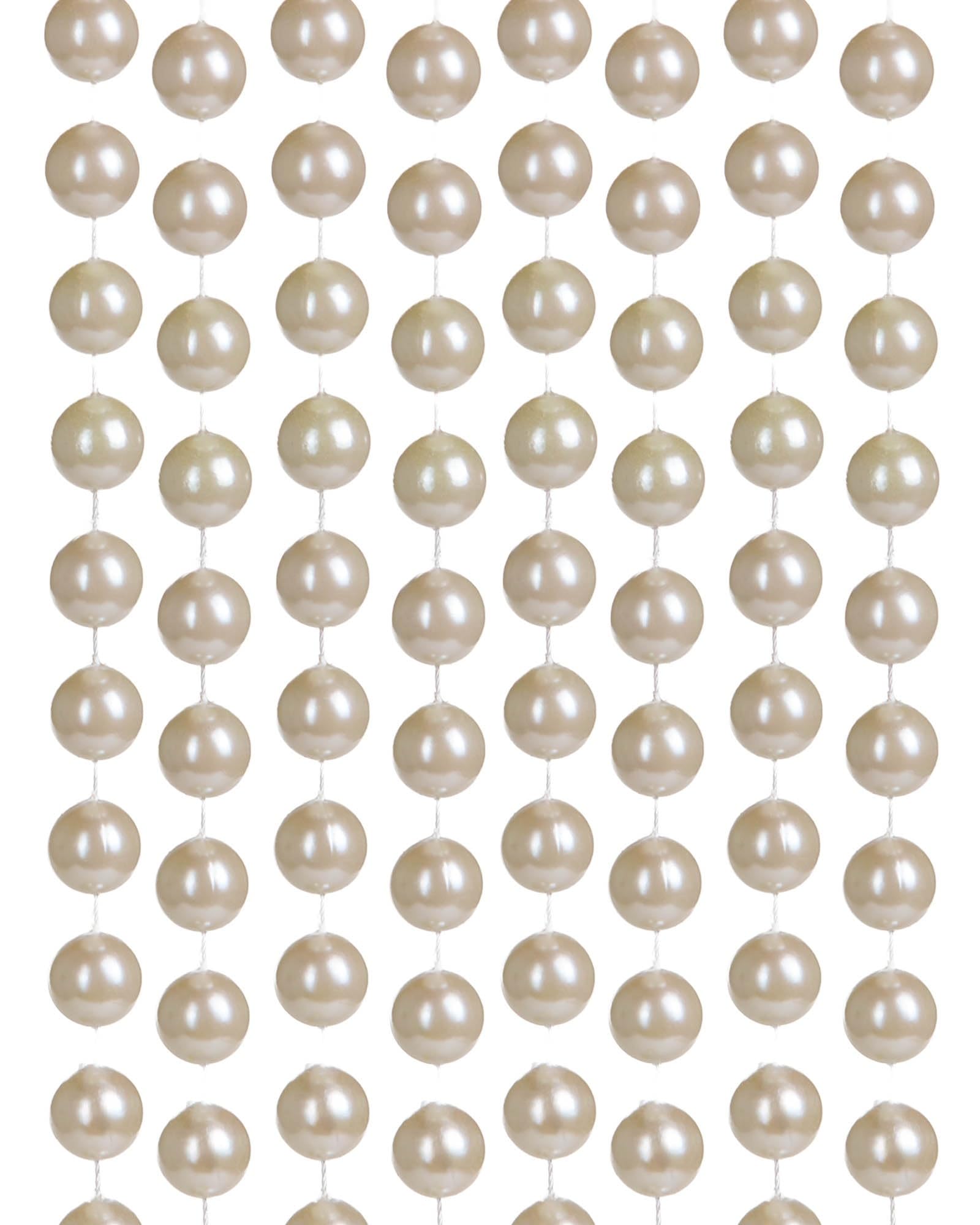 Werchristmas Latte Oversized Beaded Garland, 2.7 M
