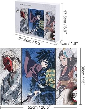 Amazon.co.jp: 鬼滅の刃 ジグソーパズル 500 PCS GM341-冨岡義勇 とみ