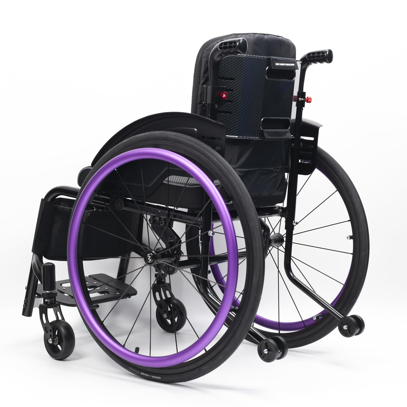 Silla De Ruedas Deportivas, Silla De Silla De Aleación De Aluminio Ultra Ligero, Silla De Ruedas De Transporte Autopropulsada, Sillas De Ruedas Manuales Portátiles, Fáciles De Ensamblar, Para Jóvenes,