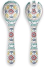 Purely Home Re-usable Rio Medallion Melamine Salad Servers