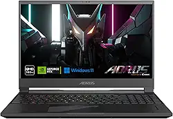 GIGABYTE AORUS 15X: 15,6" 16:9 de moldura fina QHD 2560x1440 165 Hz, GPU para notebook NVIDIA GeForce RTX 4070 8 GB GDDR6, Intel Core i9-13980HX, 16 GB de RAM DDR5, SSD de 1 TB, Win11 Home (AORUS 15X