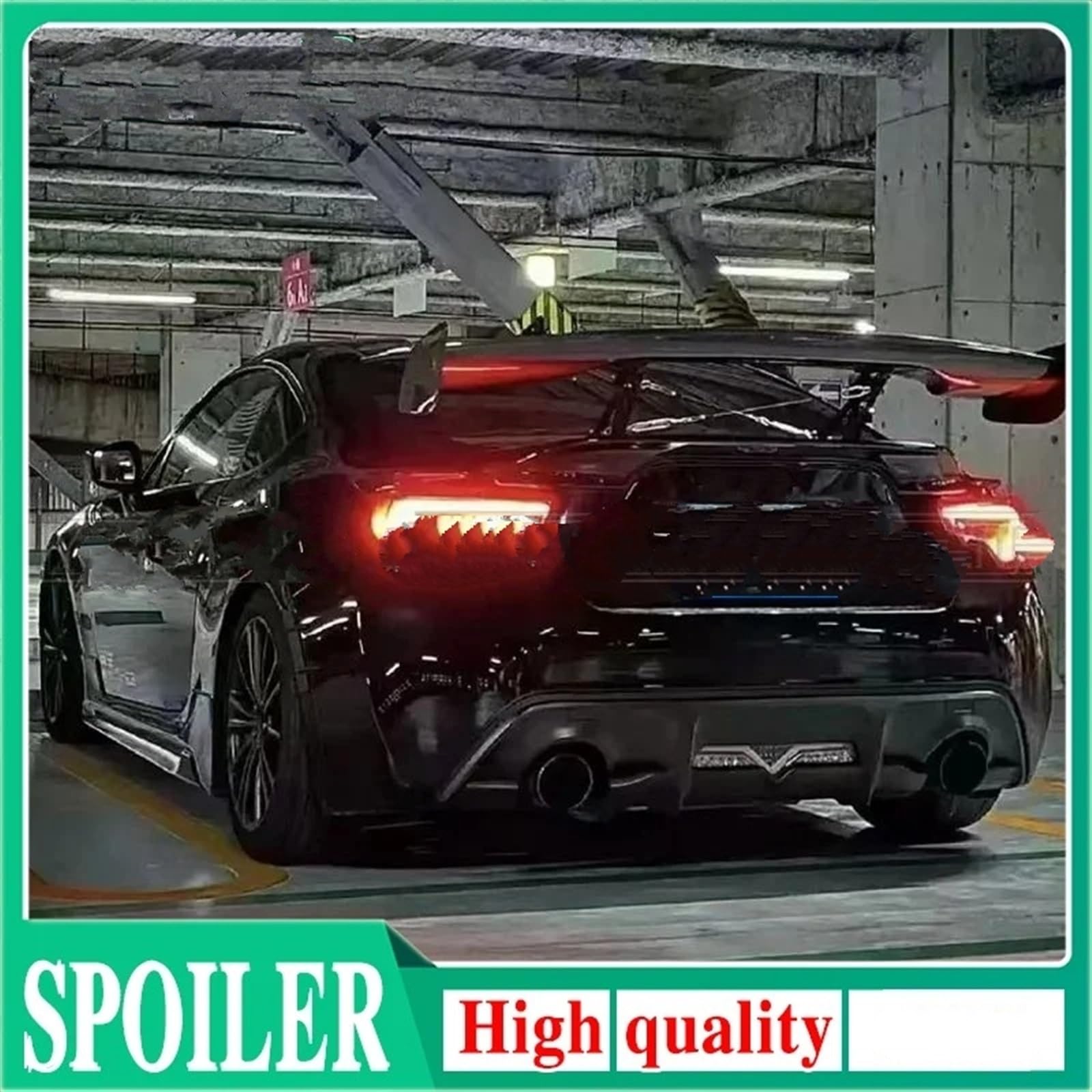 Amazon.co.jp: リアウイング 86 GT86 ユニバーサルカースタイリング