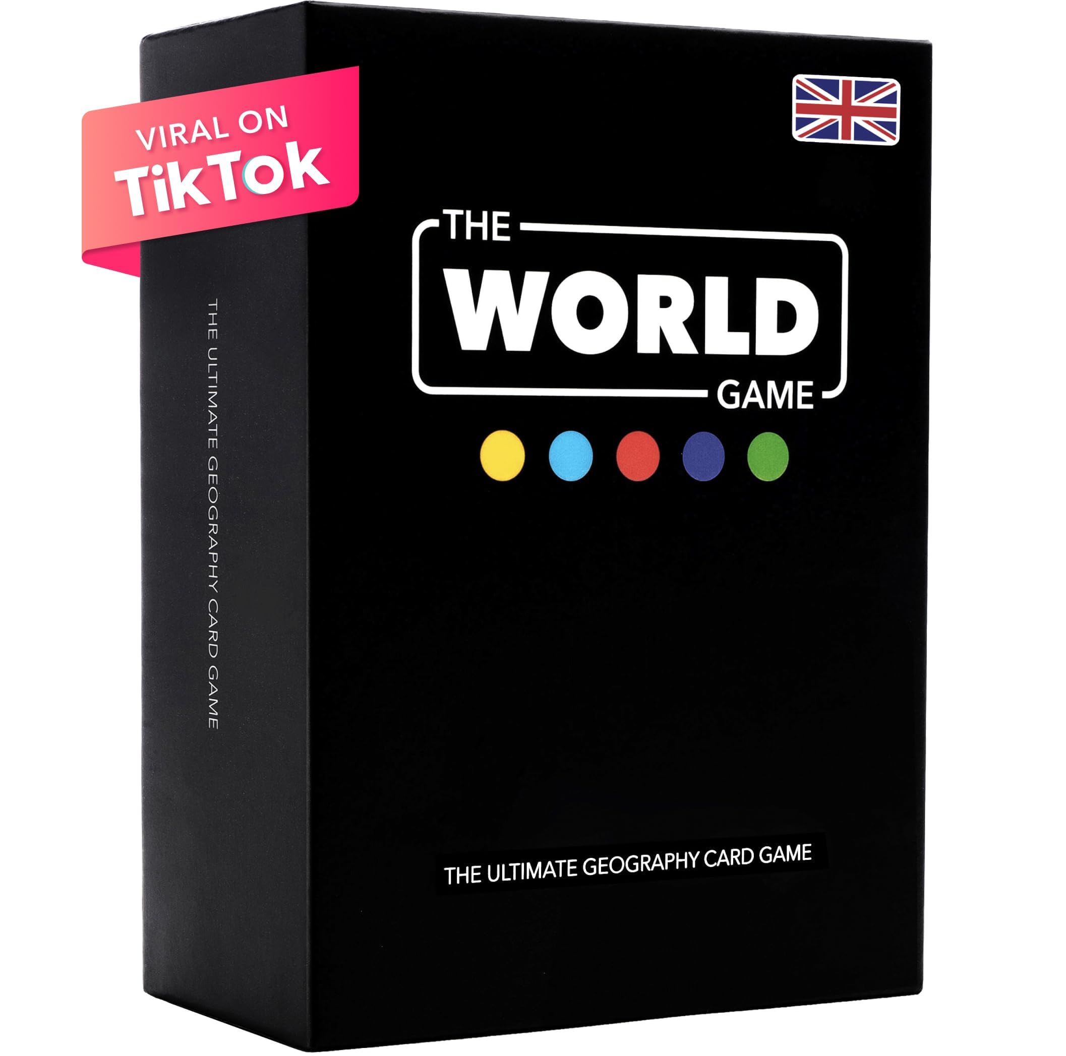 The World GameGeography Card Game - Educational Board Game for Kids, Family & Adults - Learning Game for Teenage Boys & Girls