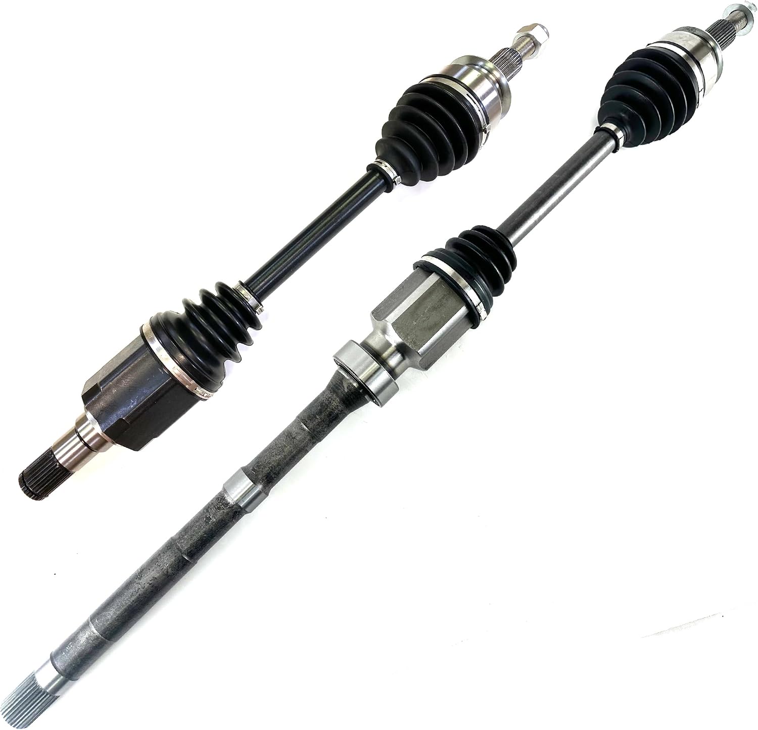 DTA Pair Front CV Axles Compatible with 2014-2017 Mazda CX-5 CX5 2.5L AWD Automatic Transmission ONLY – Front Left and Right Set