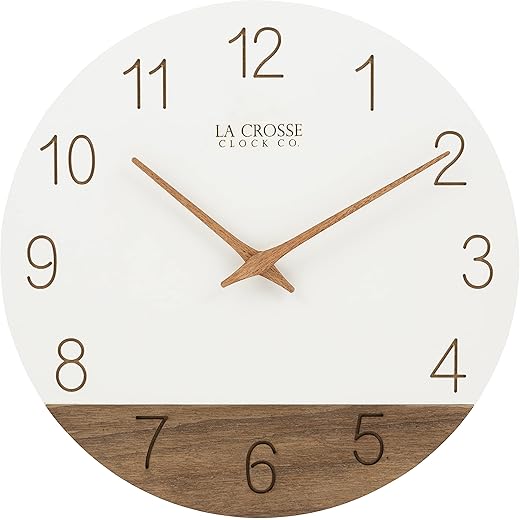 La Crosse 12 Sierra Quartz Wall Clock