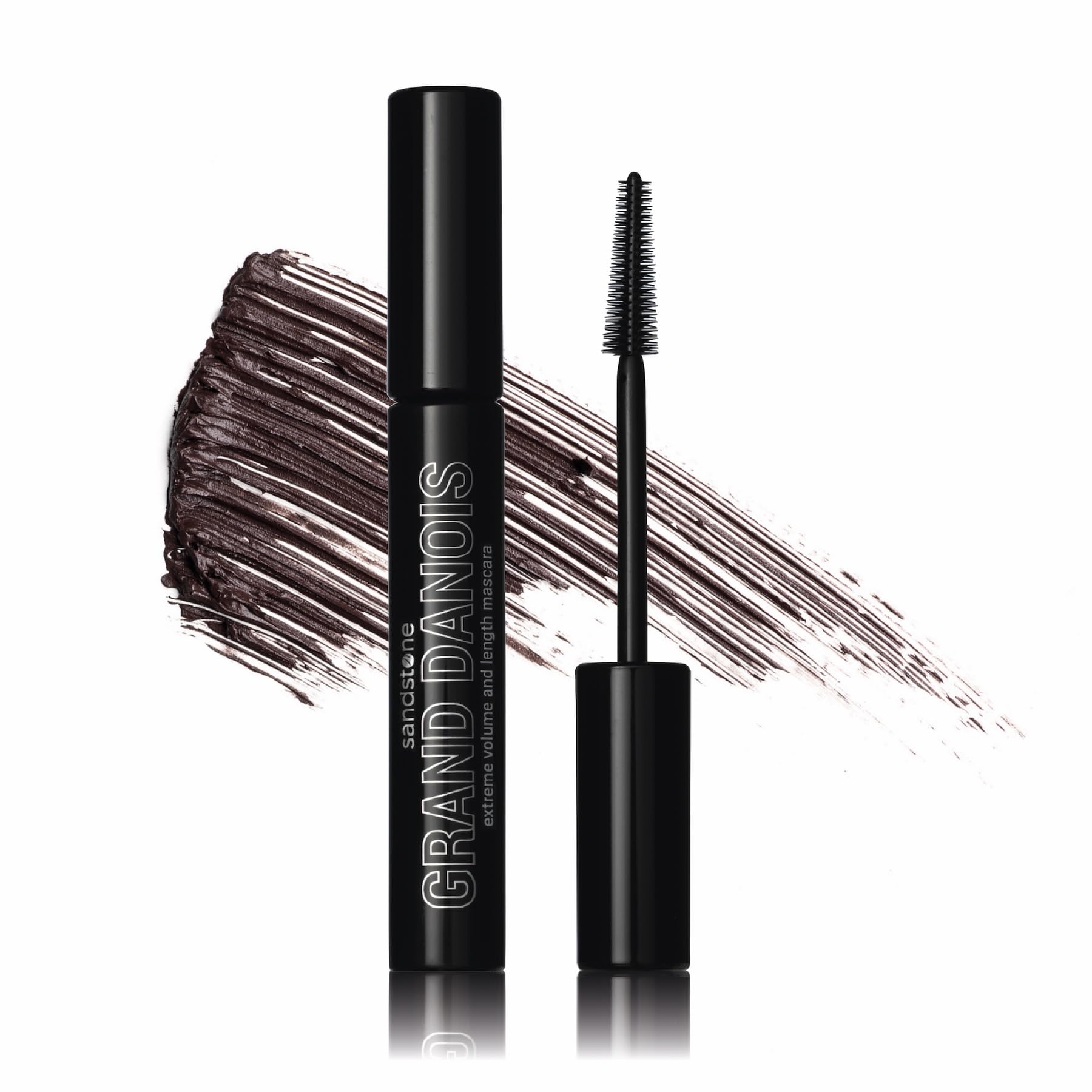 Sandstone Scandinavia Hypoallergenic Mascara for Sensitive Eyes, Brown, Smudge-Proof & Sweat-Resistant - Image 3