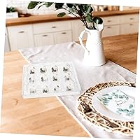 Vista 4 de Zerodeko 100 cajas de huevos de codorniz Caja de huevos de codorniz seco Cartones de huevos Soporte de huevo de codorniz