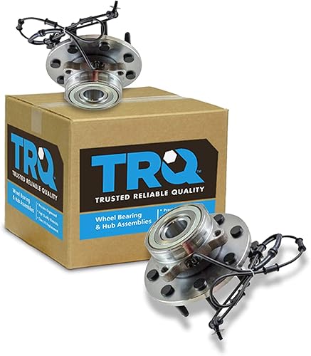 Vista 891 de TRQ Juego de 2 rodamientos y bujes de rueda trasera izquierda y derecha compatible con Ford Expedition 2007-2010 Lincoln Navigator 2007-2010