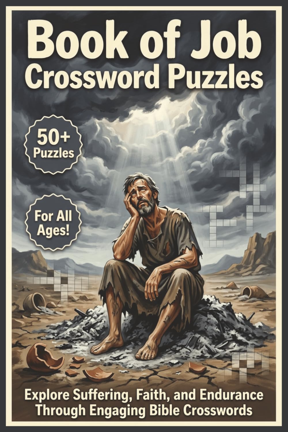 Book of Job Crossword Puzzles | 50+ Puzzles | For all Ages: Explore Suffering, Faith, and Endurance Through Engaging Bible Crosswords