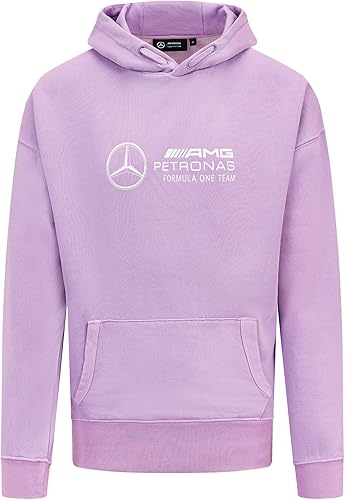 Mercedes AMG Petronas F1 Unisex Retro Hoodie - MintLilacBlue