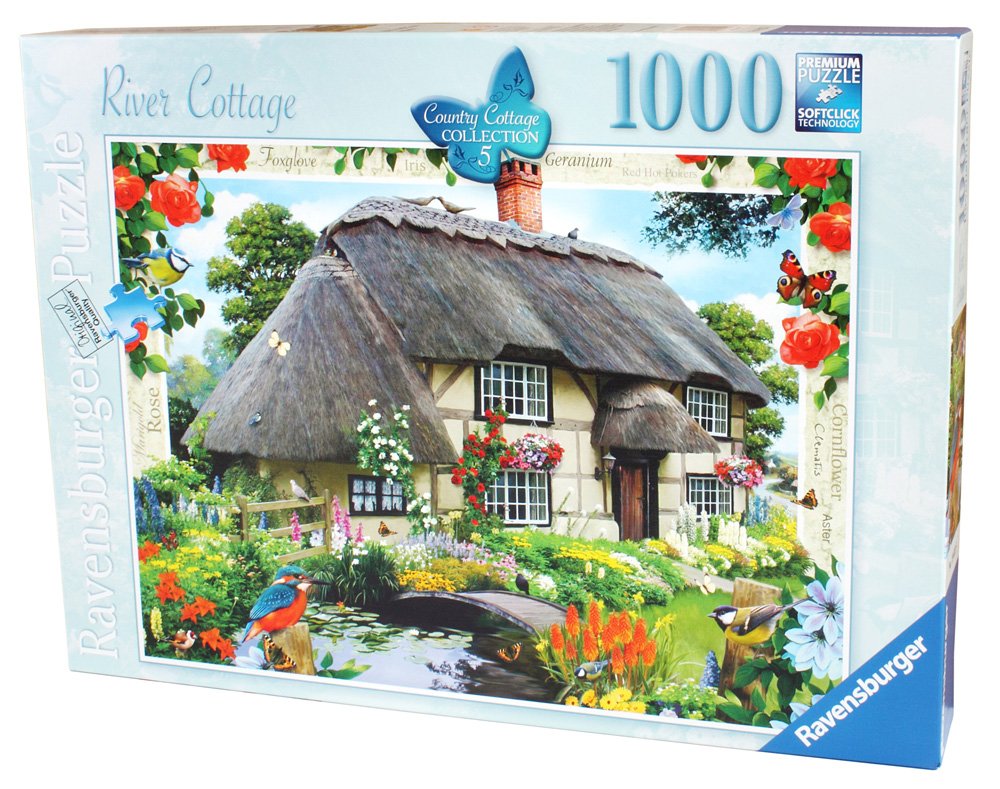 Ravensburger 19022 Collezione cottage di campagna - Puzzle da 1000 pezzi